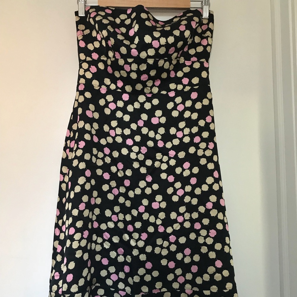 J.Crew Silk Strapless Dress